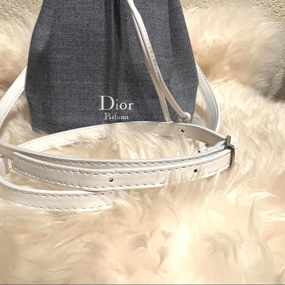 Dior Vintage Perfume Bucket Bag to Crossbody‎ Bag Handbag Shoulder Bag Rare Find - Picture 9 of 10
